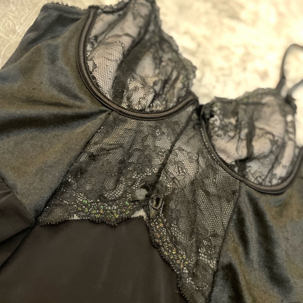 Black Lace‎ Lingerie Nightie